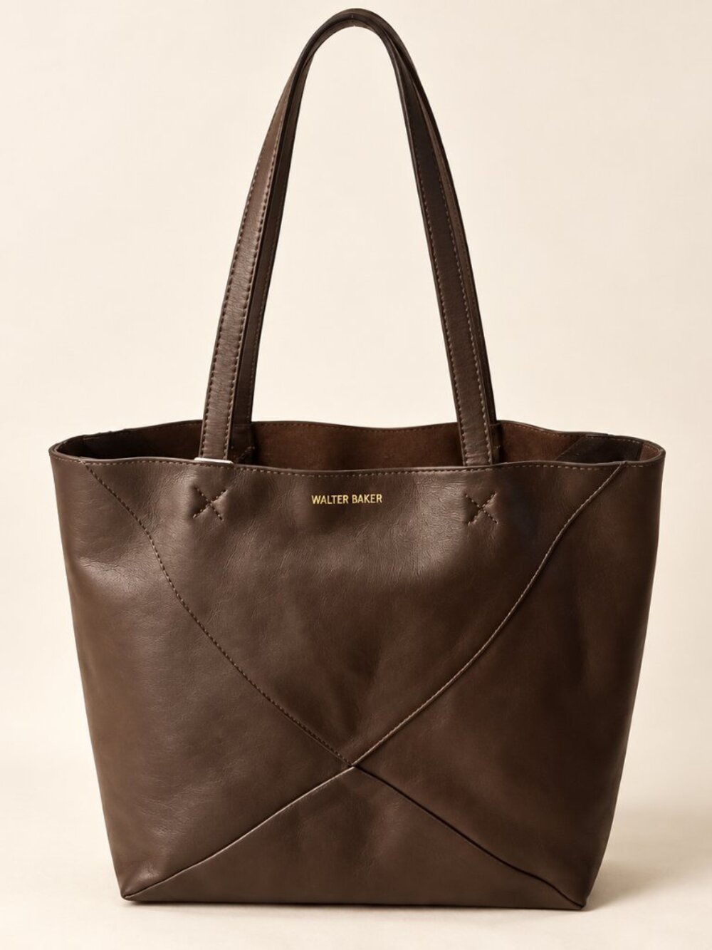 Walter Baker Ledger Tote - Mocha, NWT
